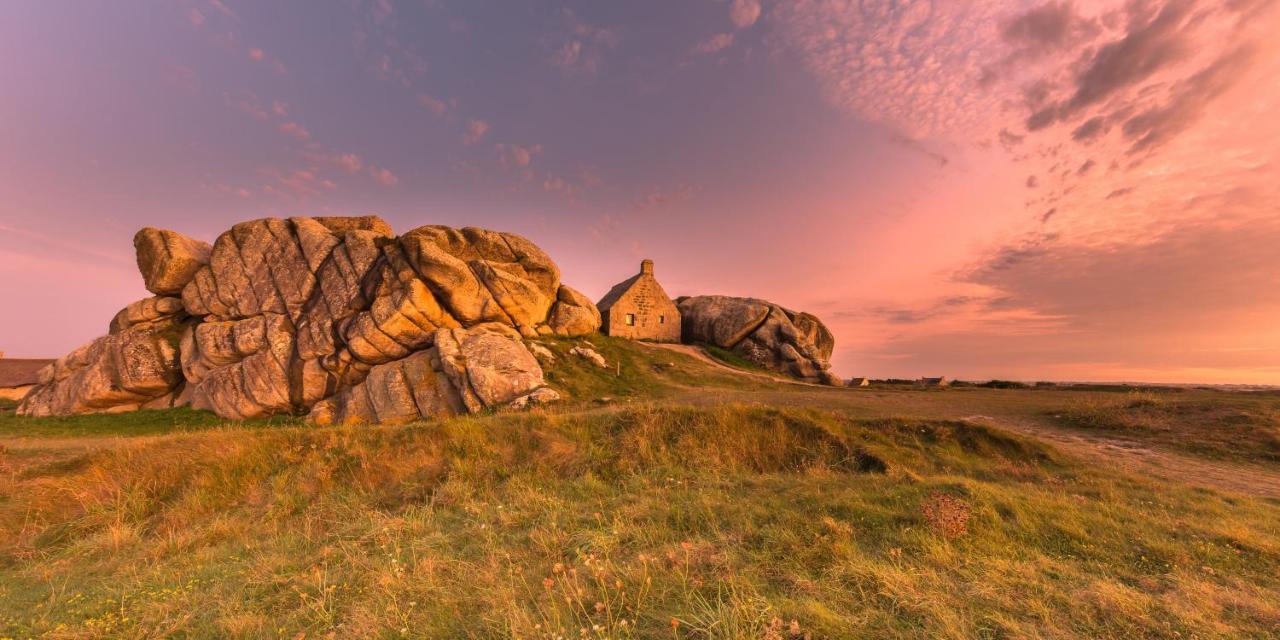 Ty Melen - Charmante Maison Bretonne Proche Mer Plouguerneau Buitenkant foto